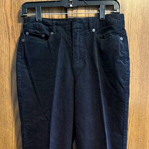 Women's Black Corduroy Pants
